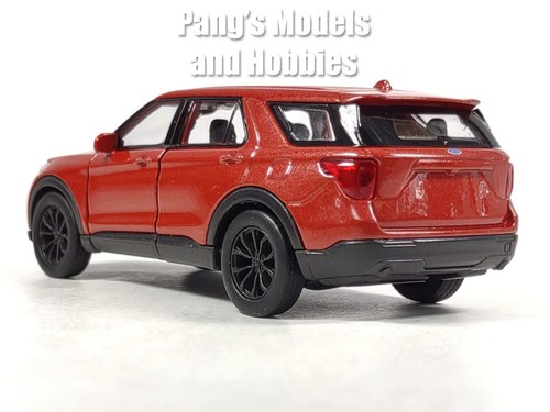 4.75 Inch 2023 Ford Explorer 1/42 Scale Diecast Model by Welly - RED - Picture 10 of 10