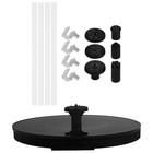  Solar Power Pumpe Vogel Badbrunnen Wasserpumpe Floating Drifting Panel Pool