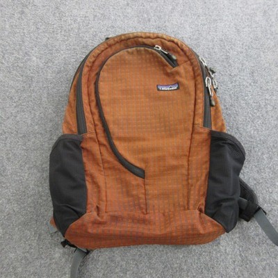 Patagonia Orange 18'' Ripstop Backpack Soft Case Laptop Men Travel Bag Daypack