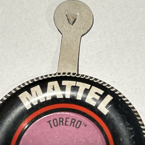 Botón de metal vintage Hot Wheels Torero Redline Era Collector - Imagen 5 de 6