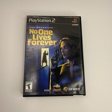 No One Lives Forever - Sony PlayStation 2 untested 