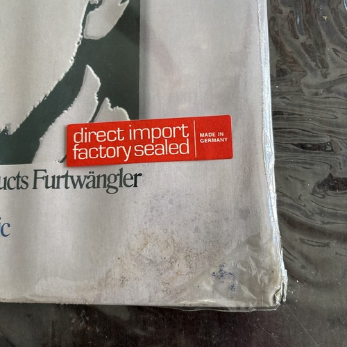 FURTWANGLER conducts Symphony #2 BRAND NEW SEALED 2 Vinyl LPs DG Germany 1976 - Picture 2 of 4