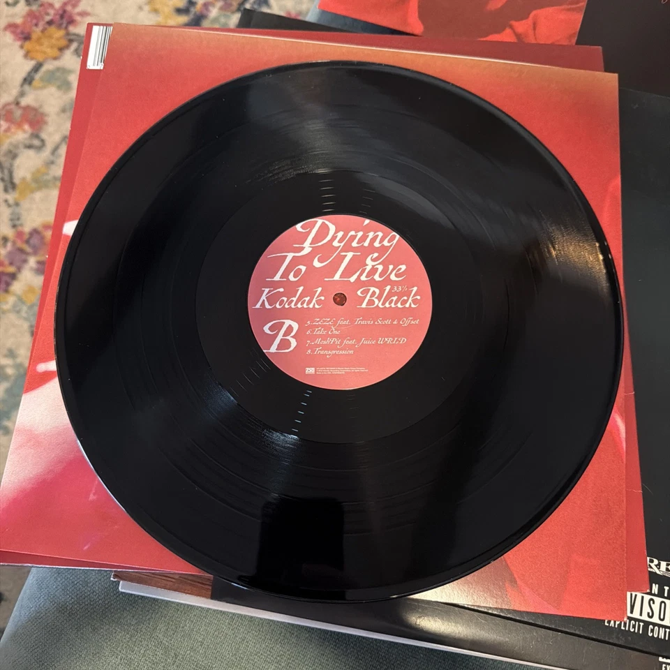 Kodak Black - Dying to Live Vinyl LP  Record Near Mint Double LP Travis Scott!!! - Image 4 of 4