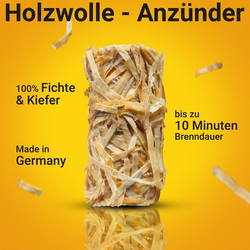 Holzwolle Anzünder natürliche Öko Kamin-|Ofen-|Grillanzünder 100% FSC 1kg-25kg - Bild 17 von 78