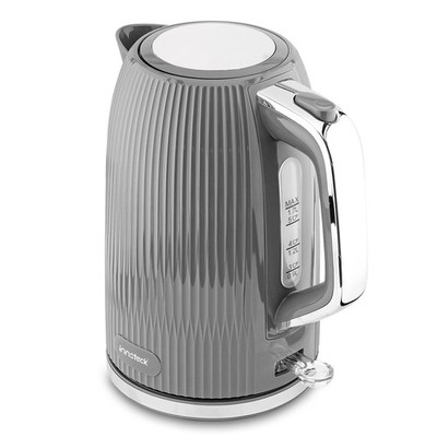 1,7L Wasserkocher Grau Schnellkochen Automatische Abschaltung Leise 3000W Kabellos Wasserkocher