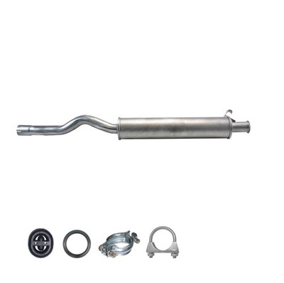 Mittelschalldämpfer Audi 80 (8C, B4) 1.6 2.0 1.9 TD & 1.9 TDI, Auspuff 