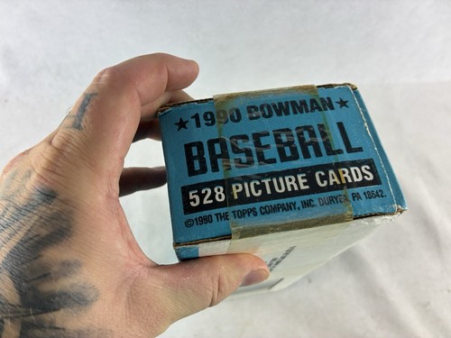 1990 Bowman Baseball Factory Sealed Box (3) - Bild 7 von 11