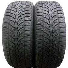 2 x BRIDGESTONE 235/55 R18 100H Winterreifen DOT16 7,2mm
