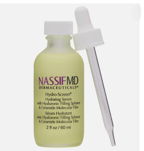 SUERO HYDRO-SCREEN NASSIFMD 2 fl oz hidratado. Hidrata. Nutritivo. Proteger. NUEVO - Imagen 1 de 3