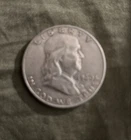 1960 Franklin Silver Half Dollar