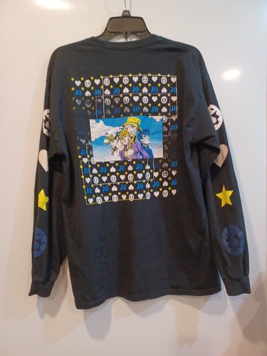 Jojo's Bizarre Adventure Herren Lg Blk L/S Grafik Tshirt - Bild 1 von 8