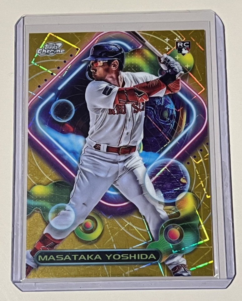 2023 Topps Cosmic Chrome - Masataka Yoshida #185 Gold /50 (RC)