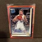 Panini 2025-26 Donruss Micah Peavy Rated Rookie Auto #27 Pelicans NBA