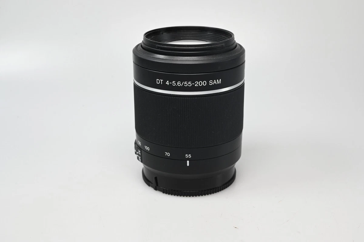 Objectif Sony DT 55-200 Mm F4-5.6 SAM Pour Monture A APS-C - Téléobjectif Léger Et Polyvalent
