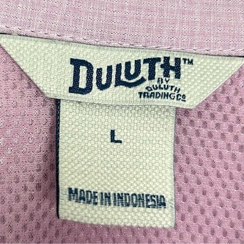 Camisa de jardinería Duluth Heirloom para mujer talla L botones bolsillos delanteros ligera - Imagen 7 de 8