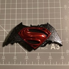 DC's Batman Vs. Superman Metal/Enamel Belt Buckle