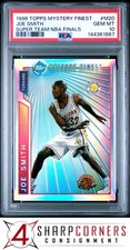 1996 TOPPS MYSTERY FINEST SUPER TEAM REFRACTOR #M20 JOE SMITH POP 1 PSA 10