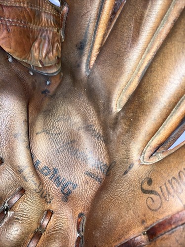 Guante de béisbol vintage Spalding Roger Maris 42-903 derecho 1970 - Imagen 4 de 7