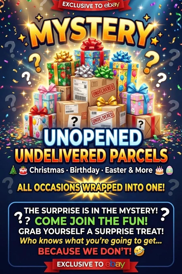 SURPRISE PARCELS!! WHO KNOWS WHAT YOU WILL GET!!