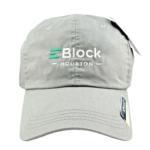 GORRA EBLOCK HOUSTON ADULTO Gris - Ligera - OSFM - Ajustable