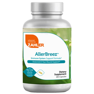 Advanced Nutrition by Zahler AllerBreez Dietary Supplement - 180 Capsules