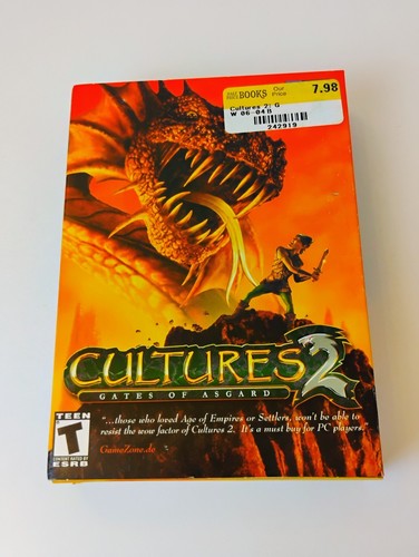 Cultures 2 Gates Of Asgard PC Game Jowood Productions SEALED  - Picture 1 of 4