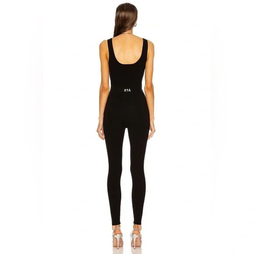 Revolve RTA Enrica Corsé Contorno Body Mono Negro Talla Grande - Imagen 2 de 8