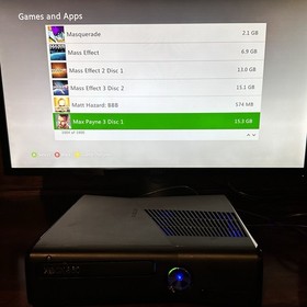 Xbox 360 With Full Game Library - Clean