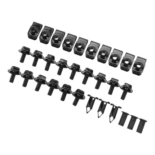 ‘28Pcs Engine Splash Guard Shield Kit Impact Resistant Engine Chassis - Picture 23 of 23
