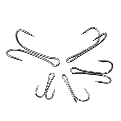 Hame?ons de P??che Haute Qualit?? Hame?ons FishHook 8-1 Taille 50pcs Noir Carp - Photo 12/12