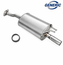 Stainless Steel Rear Exhaust Muffler Fits 2006-2011 Honda Civic 1.3l 1.8l Stainless Steel Rear Exhaust Muffler Fits 2006-2011 Honda Civic 1.3l 1.8l