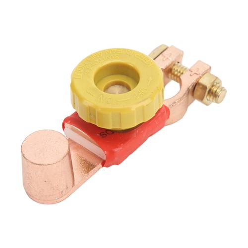 »Battery Positive Pole Brass Battery Disconnect Switch For Safe Use For ATV - Picture 5 of 12