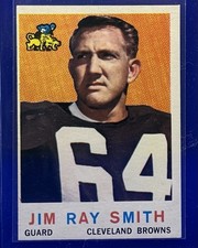 1959 TOPPS JIM RAY SMITH 101 VG-EX RC FOOTBALL CLEVELAND BROWNS