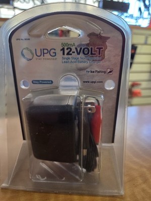 UPG 12 volt battery charger for Ice Fishing