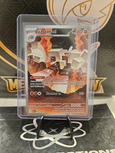Garganacl 147/132 Illustration Rare Pokemon Mega Evolution NM - Picture 1 of 2