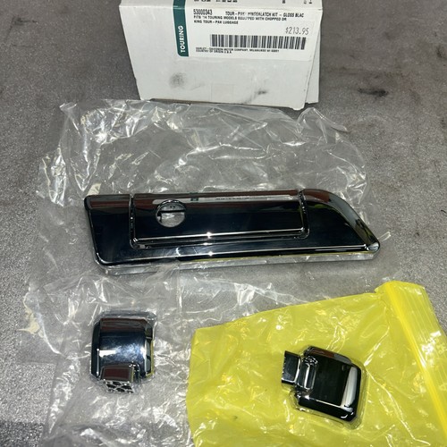 Genuine Harley Davidson 53000343 Touring Chrome Hinge And Latch Kit