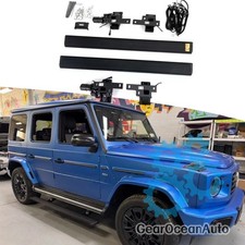 2PCS Electric Side Steps Bars Fits For Mercedes Benz G Class G580 EV 2025 2026