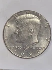 1986 Kennedy Half Dollar Philadelphia Mint AU Condition Collector Coin