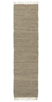 Ib Laursen - Teppich LäUfer Wohnraum 60X250Cm Baumwolle Braun Grau 65031-00