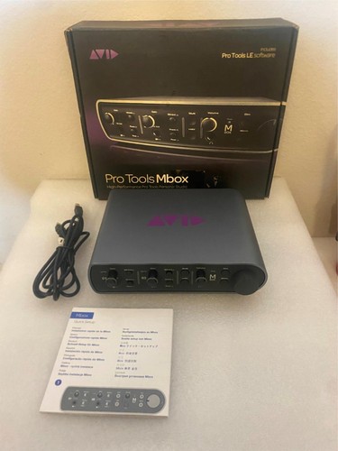 Avid Pro Tools LE Mbox 3rd Gen 9900-53110-12 USB NO SOFTWARE For Parts/Repair - Picture 1 of 7