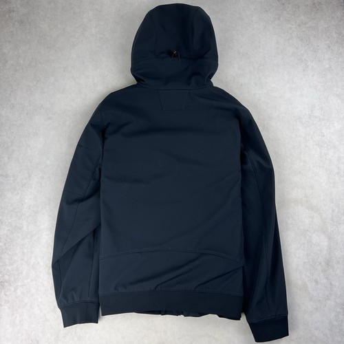 CP Company Soft Shell Lens Jacket 3XL Coat Navy 5333 - Picture 2 of 6