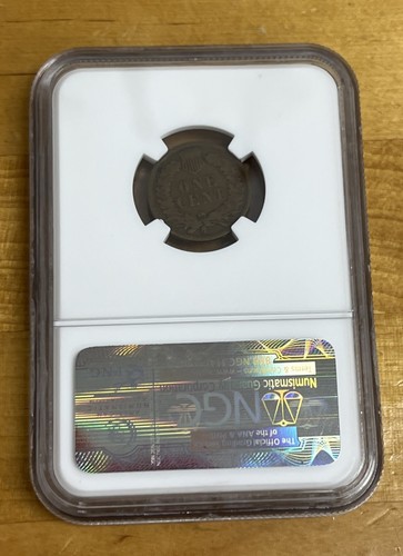 1909 Indian Cent NGC Genuine Stack’s W 57th St Collection - Picture 5 of 6