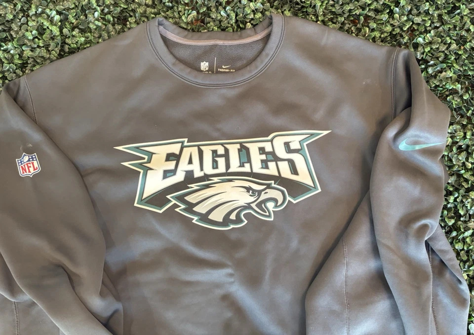 Vintage Philadelphia Eagles Crewneck Therma Fit Sweatshirt XXL - Image 2 of 4