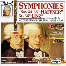 Little Night Music 3: Symphonies 34 35 & 36 [CD] [*READ*, VERY GOOD]
