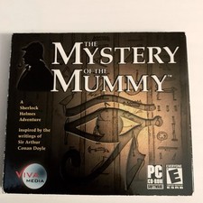 The Mystery Of The Mummy CD-ROM PC Software Game A Sherlock Holmes Adventure NEW