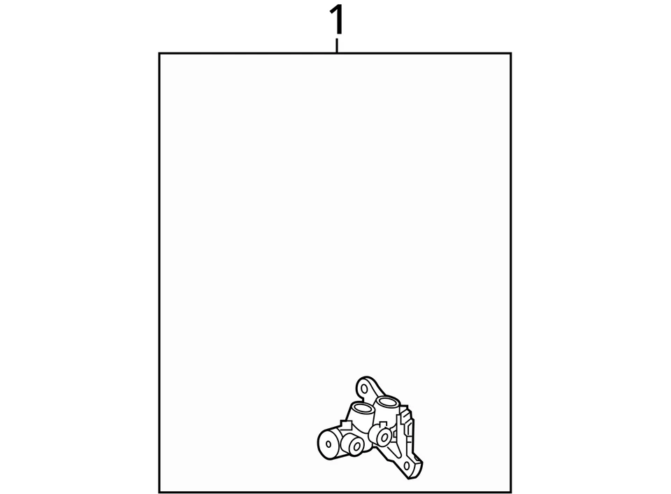 2017 Hyundai Tucson Brake Master Cylinder OEM 19K Miles - LKQ406326904 - Image 4 of 4