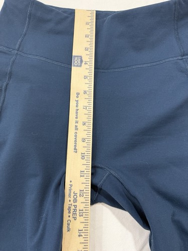 Pantalones de yoga para mujer Ewedoos azules - talla mediana Bolsillos laterales - Leggings acampanados de lana - Imagen 4 de 11