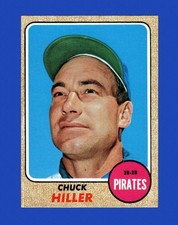1968 Topps Set-Break #461 Chuck Hiller EX-EXMINT *GMCARDS*