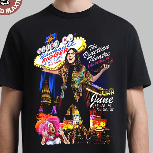 Weird Al Yankovic Bigger And Weirder 2025 Tour Unisex T-Shirt KN1051
