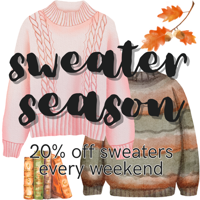 It's Finally Sweater Season